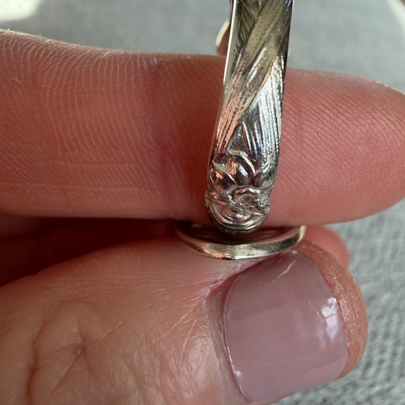 Silver Plated Spoon Ring - Picture 11 of 11